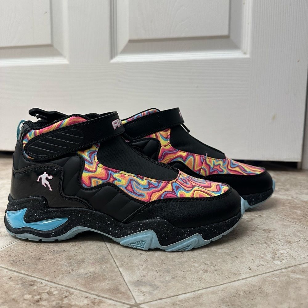 AND1 Kids Hi-Top Zip Athletic Sneakers Size 4